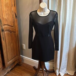 Forever 21 Mesh Panel Mini Dress